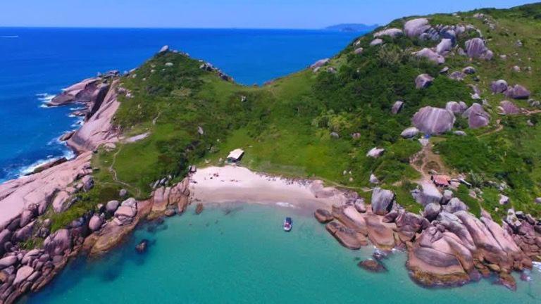Casa De Temporada No Sul Da Ilha Com Piscina Villa Florianopolis Ngoại thất bức ảnh